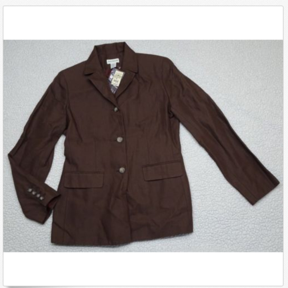 Ann Taylor Chocolate Brown Suit Jacket
